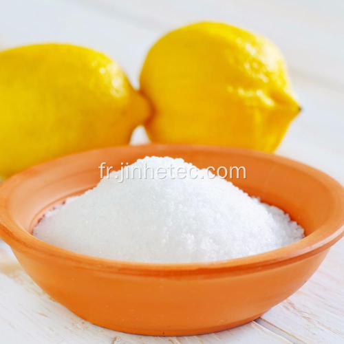 Grade alimentaire monohydraté d&#39;acide citrique